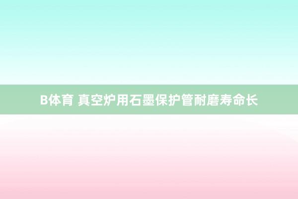 B体育 真空炉用石墨保护管耐磨寿命长
