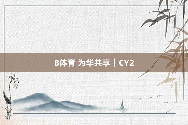 B体育 为华共享┃CY2