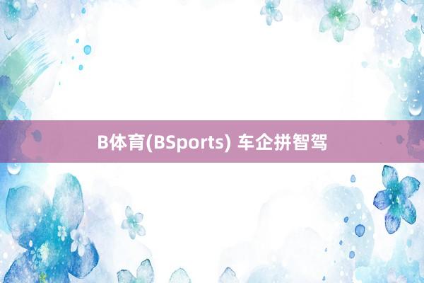 B体育(BSports) 车企拼智驾